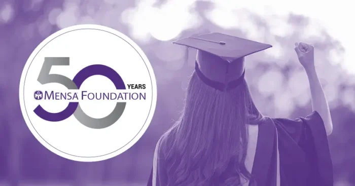 Scholarships 50 Years - Mensa Foundation