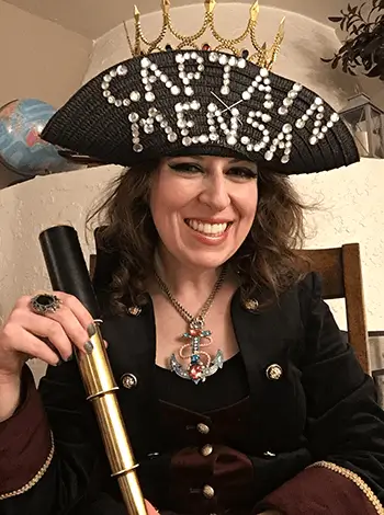 Captain Mensa Hat - Pirate Cosplay